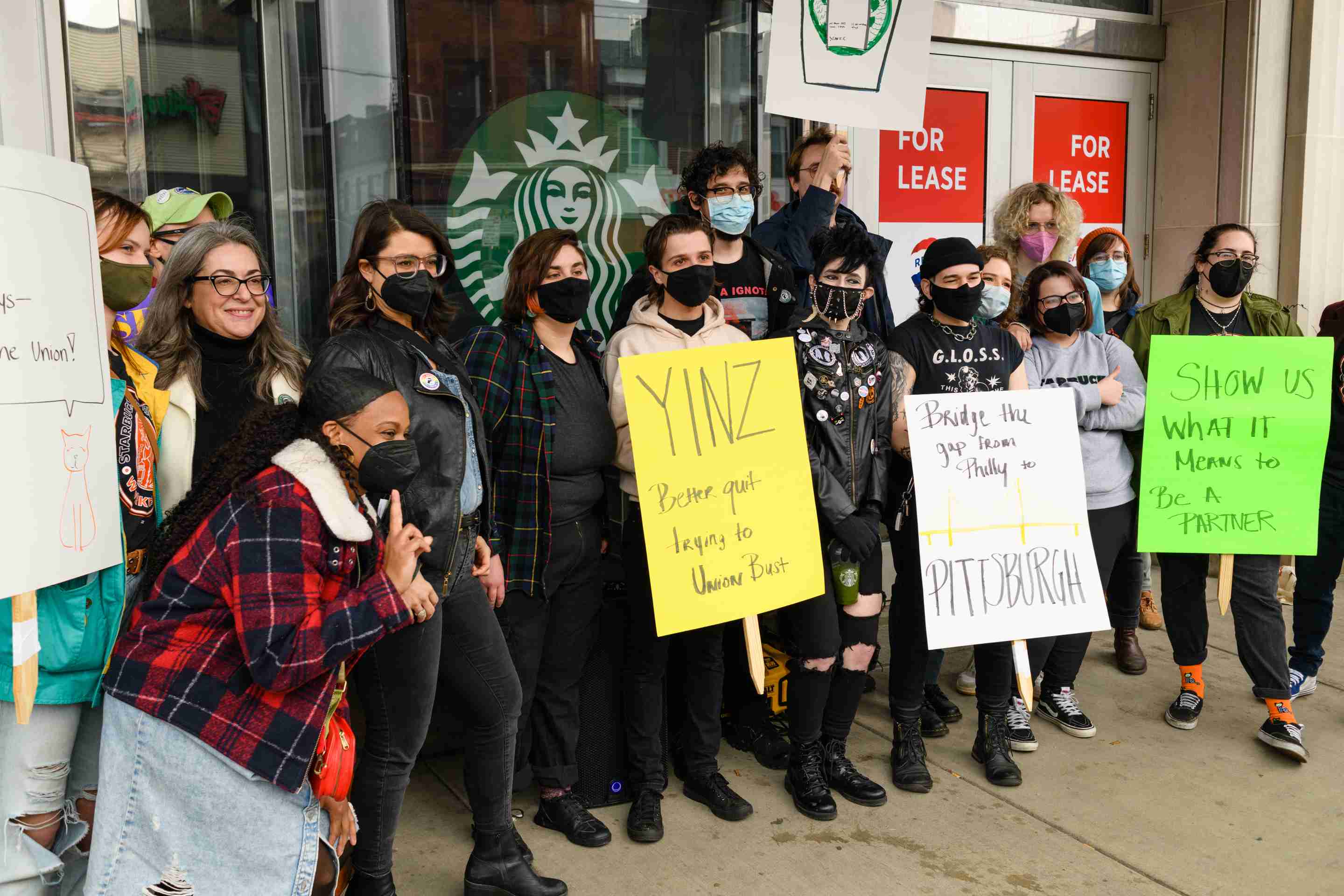 We Stand with Starbucks Partners across PA
