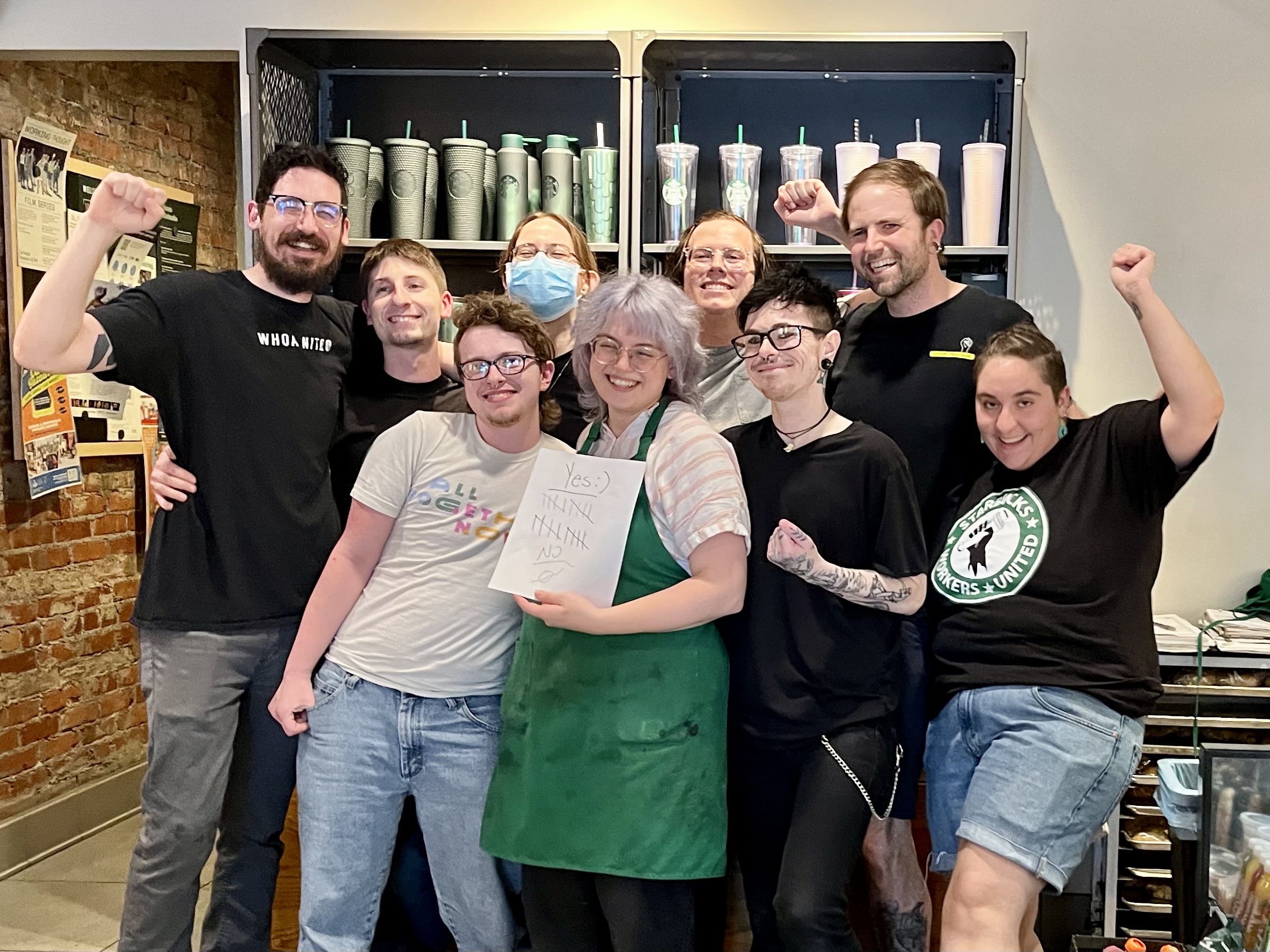 Bloomfield Starbucks Partners Win First Unionized Starbucks In Pennsylvania