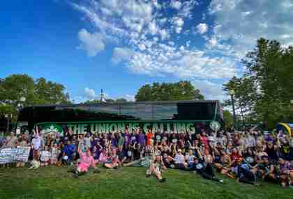 Starbucks Workers United 13-City Bus Tour Hits Pennsylvania!